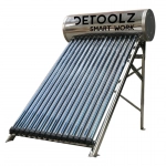 Panou solar presurizat Detoolz cu 15 tuburi vidate, boiler inox 150 litri