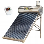 Panou solar Motan Solar cu 15 tuburi vidate cu boiler din inox 150 litri si panou comanda