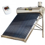 Panou solar Motan Solar cu 20 tuburi vidate cu boiler din inox 200 litri si panou comanda
